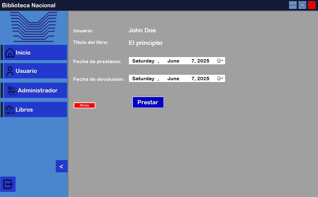 Realizar un Préstamo